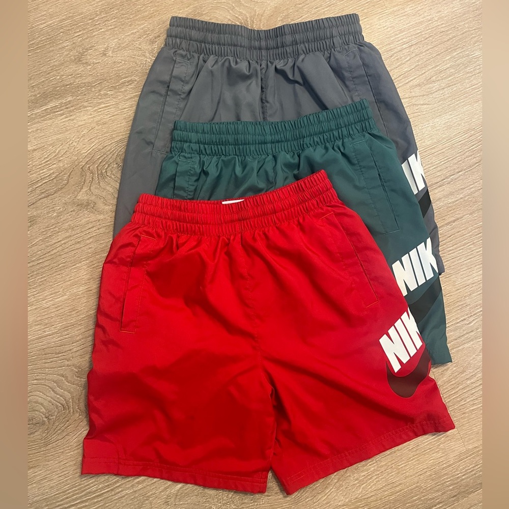 3 pair Nike youth shorts size L